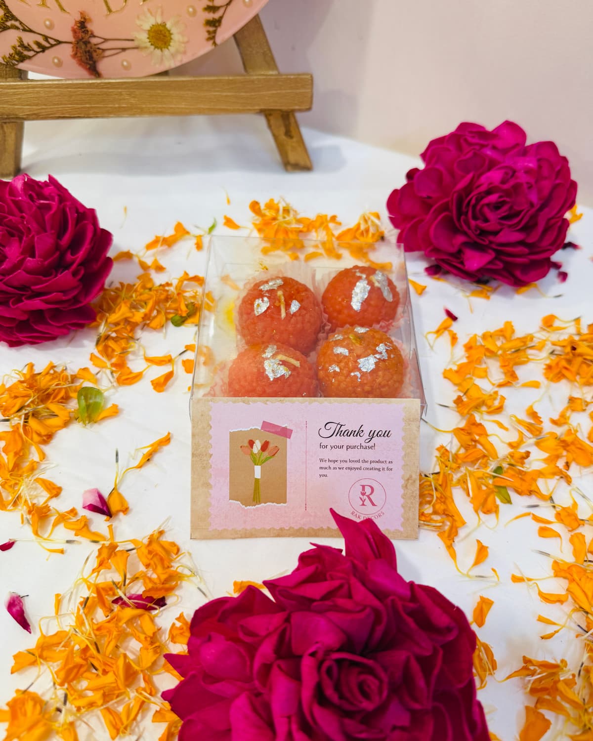 Ladoo Candle (Set of 4)