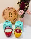 Sunflower in Crystal Glass Candle 2