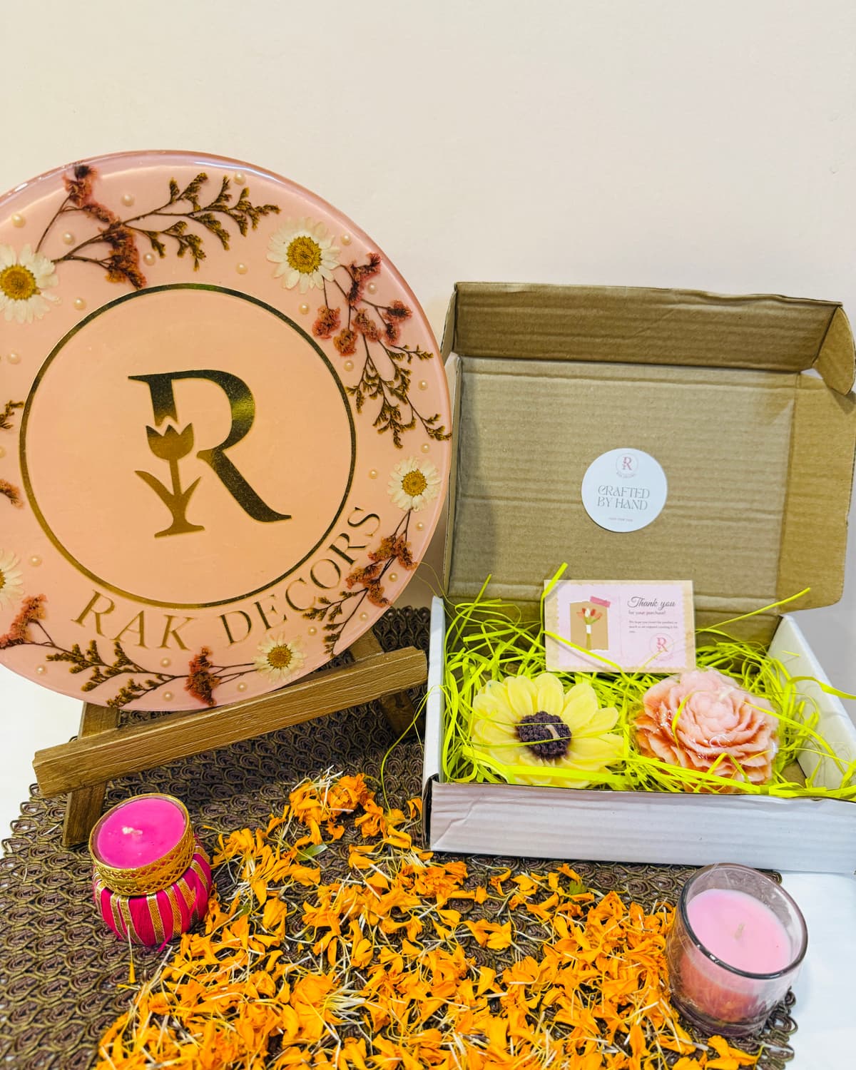 Petals and Light Hamper